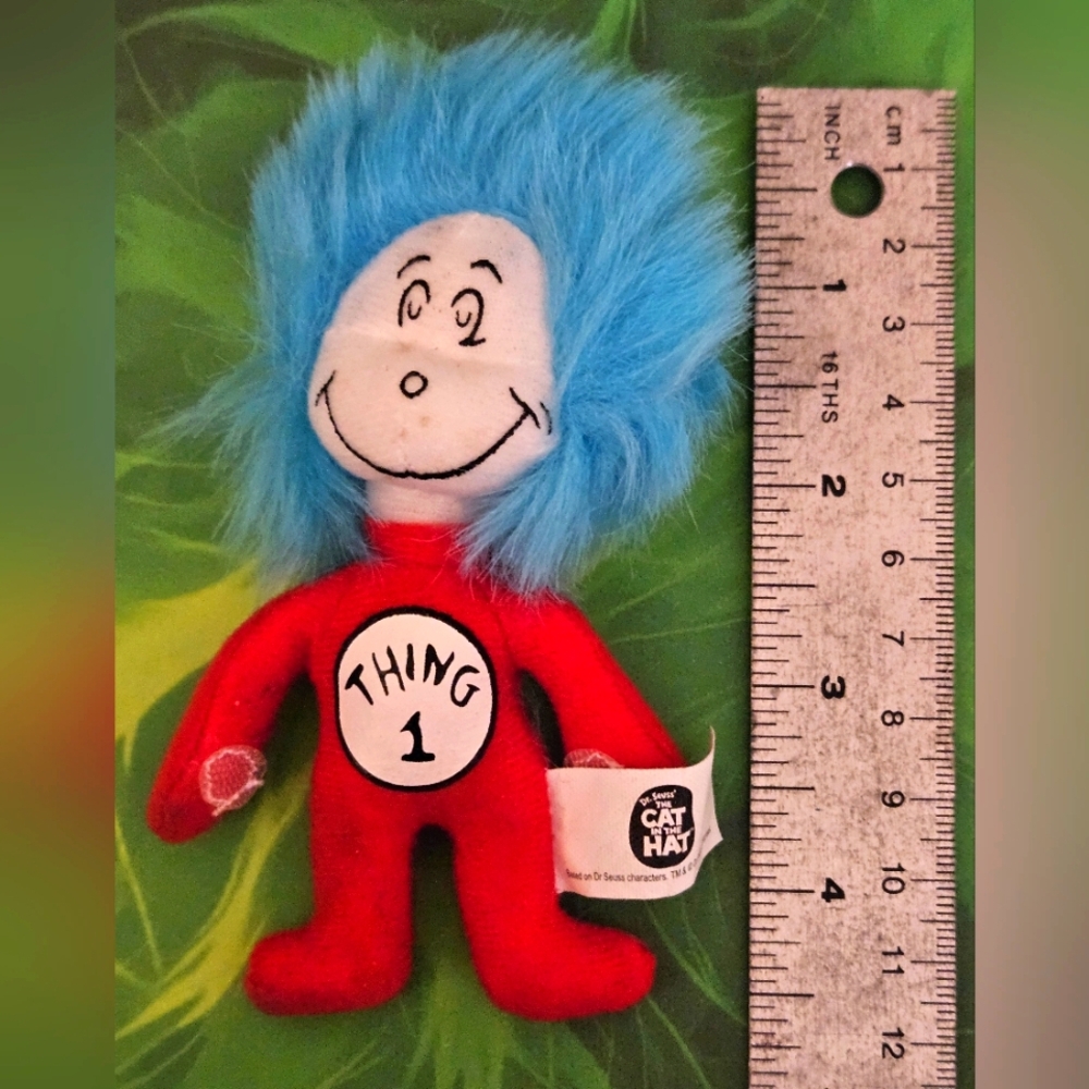 Dr. Seuss Thing 1 Plush - Vibrant Red and Blue